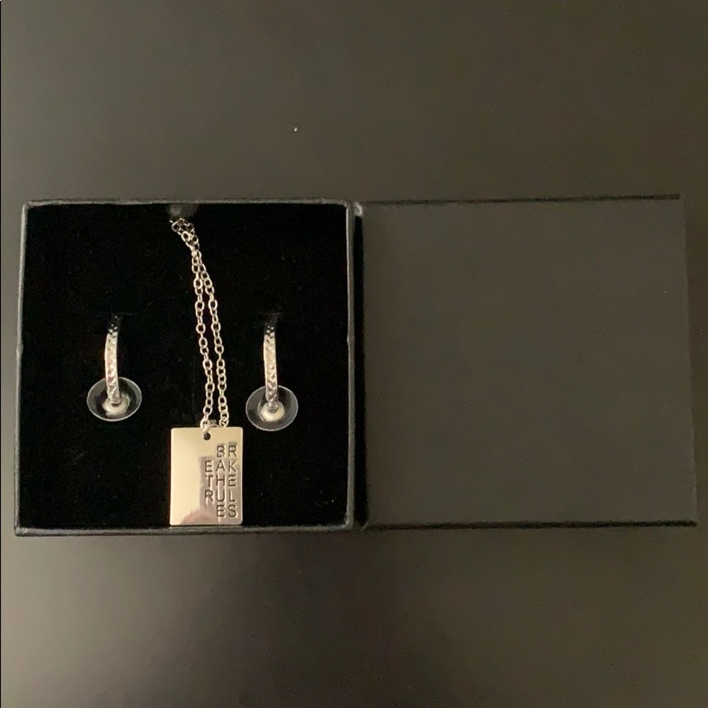 Necklace and Earrings
